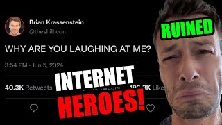 Internet heroes rally against Brian Krassenstein lol [upl. by Tommi342]