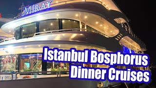 Istanbul Bosphorus Dinner Cruise amp Turkish Night ShowsIstanbul Boat trips daily [upl. by Mathew]