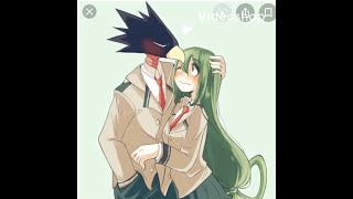 MHA Tsuyu x Tokoyami Fan animation short [upl. by Oek]