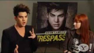 Pt 1 Lyndsey Parker ADAM LAMBERT Interview About Trespassing etc 12412 [upl. by Aiak]