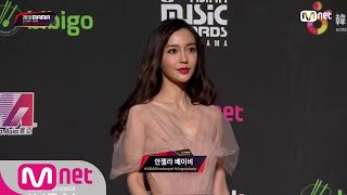 Red Carpet with Angela baby│2018 MAMA in HONG KONG 181214 [upl. by Llennol295]