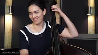 Double Bass Solo by Katie Thiroux [upl. by Tnomyar]