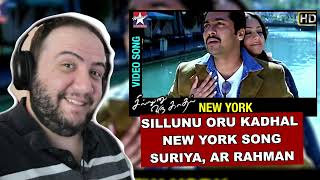 New York Nagaram Song Reaction  Sillunu Oru Kadhal  Suriya Jyothika  AR Rahman  Producer Reacts [upl. by Katzen172]