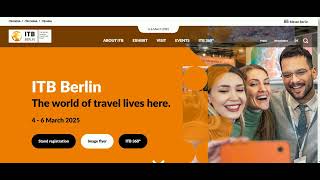 Exhibitor Tutorial How to update your company profile for ITB Berlin 2025 [upl. by Corsetti487]