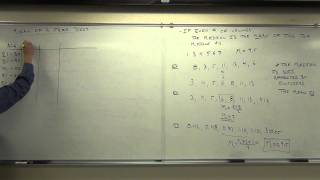 Statistics Lecture 32 Finding the Center of a Data Set Mean Median Mode [upl. by Elie493]