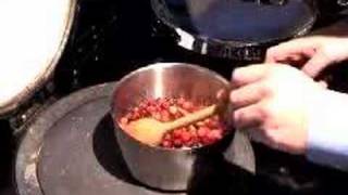 Homemade Cranberry Sauce [upl. by Ennairb]