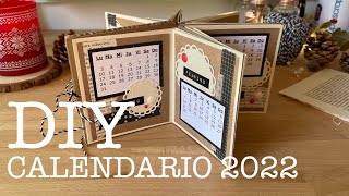 📆 Haz tu CALENDARIO 2022  RECICLAJE Creativo [upl. by Kellia]