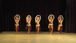 KAKALI BOSE  Odissi Kirwani Pallavi by Group [upl. by Akirej]