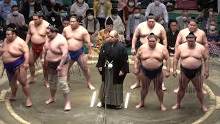 相撲協会挨拶の最後【大相撲五月場所令和四年】千秋楽 20220522 Grand Sumo 現地観戦 [upl. by Aiello]