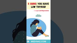 5 Signs that you have LOW THYROID  Hypothyroidism  Thyroid Symptoms  Hypothyroidism Symptoms [upl. by Yllet]