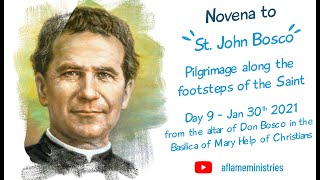 Novena to St John Bosco  Day 9 For For Family Friends and Those in Need [upl. by Atiuqahs]