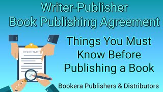 AuthorPublisher Book Publishing Contract Agreement  Bookera Publishers amp Distributors [upl. by Werdnael682]