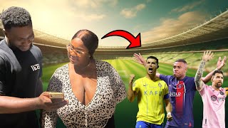 Ladies Try to Identify these FAMOUS FOOTBALLERS Hilarious😂 [upl. by Reisman184]