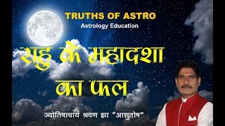 Dasha Phal 10 Rahu main period predict by famous astrologer rahumainperiod rahumahadasha [upl. by Carmita]