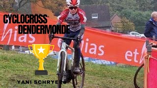 WORLD CUP Dendermonde My first world cup ever cycling viral cyclocross [upl. by Masha78]