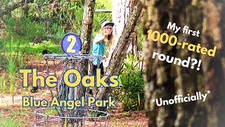 Blue Angel Park  The Oaks Disc Golf Course  18 Holes [upl. by Atkins188]