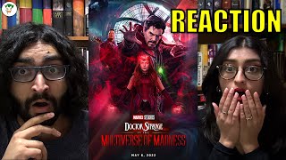 DR STRANGE IN THE MULTIVERSE OF MADNESS SUPER BOWL TRAILER REACTION [upl. by Cestar]