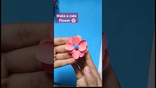 diy flower making 🌸shorts craft flowers [upl. by Revkah]