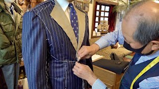 How To Make Bespoke Suit by Famous Korean Suit Master [upl. by Sudnor]