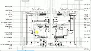 HVAC Drawing Details  Fan Coil Units  FCU [upl. by Zemaj338]