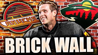 CASEY DeSMITH IS A BRICK WALL VERY INTERESTING VANCOUVER CANUCKS GAME… MINNESOTA WILD SHUTOUT NHL [upl. by Anbul]