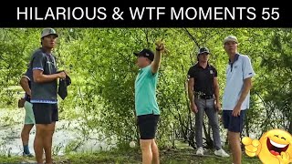 HILARIOUS AND quotWTFquot MOMENTS IN DISC GOLF COVERAGE  PART 55 [upl. by Navillus878]