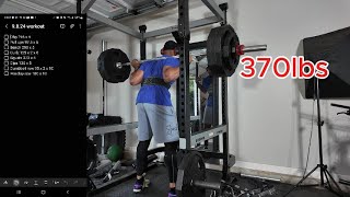 Ultimate Full Body Workout Revealed Garage Gym lifting session [upl. by Atinra]