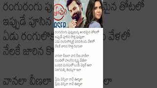 Prema vennelasonglyricsMovieChitralahari please subscribe my channel 👍 [upl. by Okime]