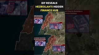 watch  IDF Uncovers Hezbollahs Secret Finance Hub viral shorts trending [upl. by Ahsotan]