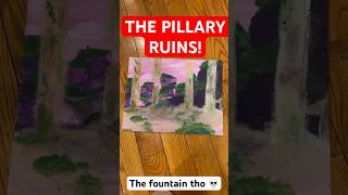 I painted the Pillary ruins bfb osc painting bfdi [upl. by Ielirol]