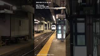 MetrolinxGO Transit Late Night Arrival at Union Station [upl. by Nagel]