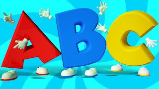 Phonics Song with TWO Words A For Apple ABC Alphabet Songs with Sounds for Kids Nursery Rhymes [upl. by Nyrtak]