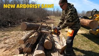 Review Of The DEWALT 60v 14quot Top Handle Chainsaw A Powerful Saw Worth Checking Out dewalt [upl. by Oralee]