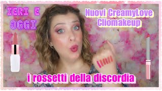 CLIOMAKEUP NUOVI CREAMYLOVE  I ROSSETTI DELLA DISCORDIA [upl. by Mellisa377]