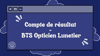 Compte de résultat  BTS [upl. by Htrowslle]