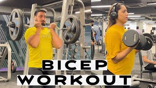 5 types of Bicep Workout  thewarriorkahlons strength biceps gym [upl. by Pius]