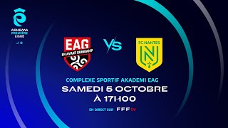 J3 I EA Guingamp vs FC Nantes en replay 01 I ARKEMA Première Ligue 20242025 [upl. by Atinnod]