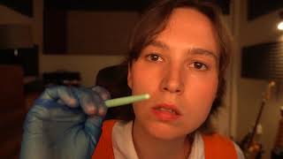 ASMR Face Examination concerned personal attention [upl. by Lennor]