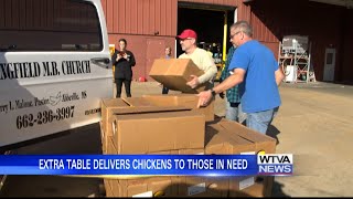 Extra Table provided chickens to food pantries in northeast Mississippi [upl. by Eseila]