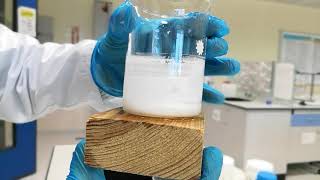 demonstration of exothermic and endothermic reactions [upl. by Aselehc]