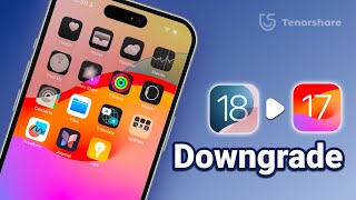 How to Downgrade iOS 18 to iOS 17 Now iOS 177  No Data Loss [upl. by Syl]