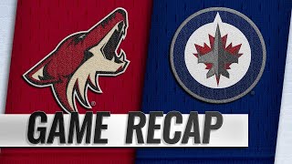 Morrissey Myers lead Jets past Coyotes 53 [upl. by Vullo953]