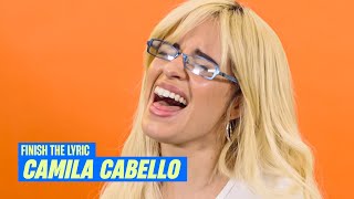 Camila Cabello sings Sabrina Carpenter and Tate McRae  Finish The Lyric  Capital [upl. by Behnken]