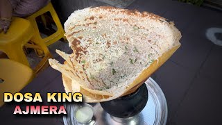 AJMER KA DOSA KING KA KALA MATKA DOSA CHEESE PANNER DOSA RS 250 ONLY  AJMER FOOD  DOSA KING [upl. by Aneger]