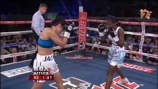 Jackie Nava vs Sayda quotLa Bombaquot Mosquera FULL HD TV Azteca [upl. by Merralee]