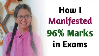 How I Manifested 96 Marks in Exams Manifestation Technique Twesha Jaiin The Youngest Occultist [upl. by Rame]