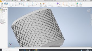 How to Knurl in Hindi  नर्लिंग नरलिंग् कैसे करें  KNURLING in Inventor Skills Learning [upl. by Bergeron855]