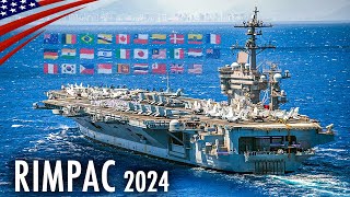 RIMPAC 2024 Kicks Off Global Warships Gather at Pearl Harbor for Worlds Largest Maritime Exercise [upl. by Zales671]