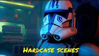 All clone trooper Hardcase scenes  The Clone Wars [upl. by Cindy]