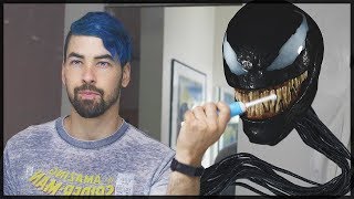 Symbiote Morning Routine Venom From Spiderman In Real Life [upl. by Nirrat]